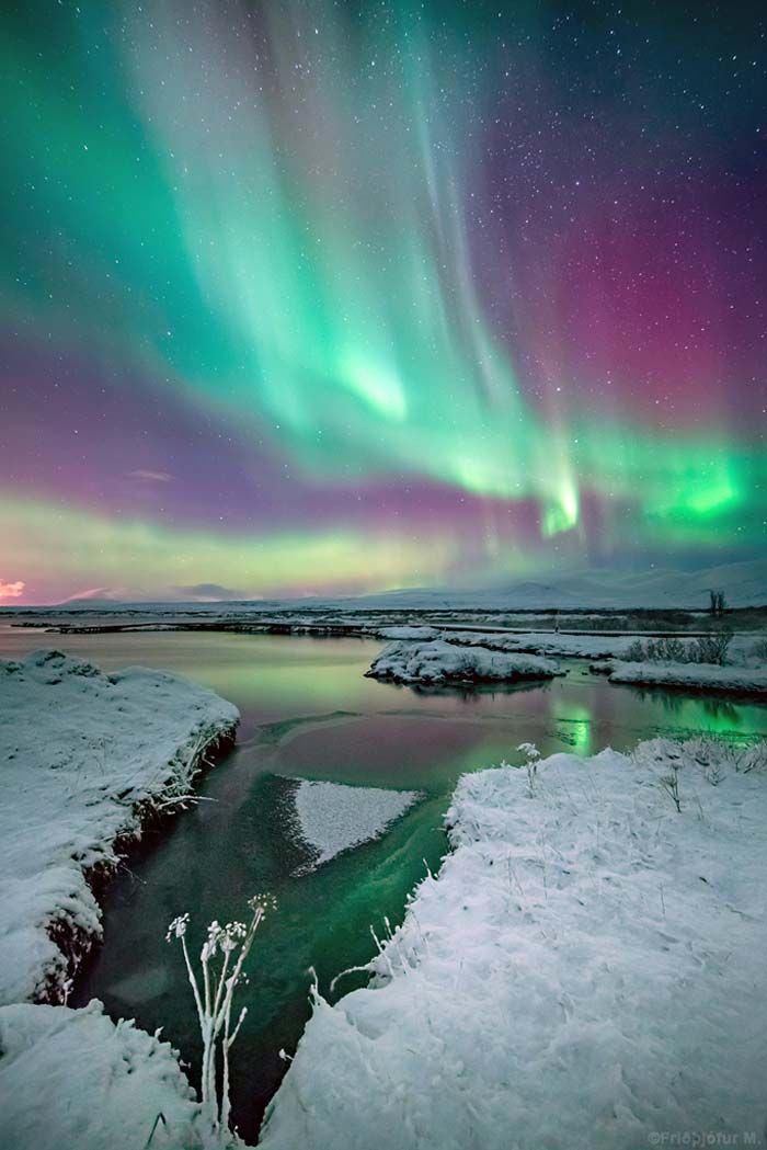 Iceland volcanic landscape